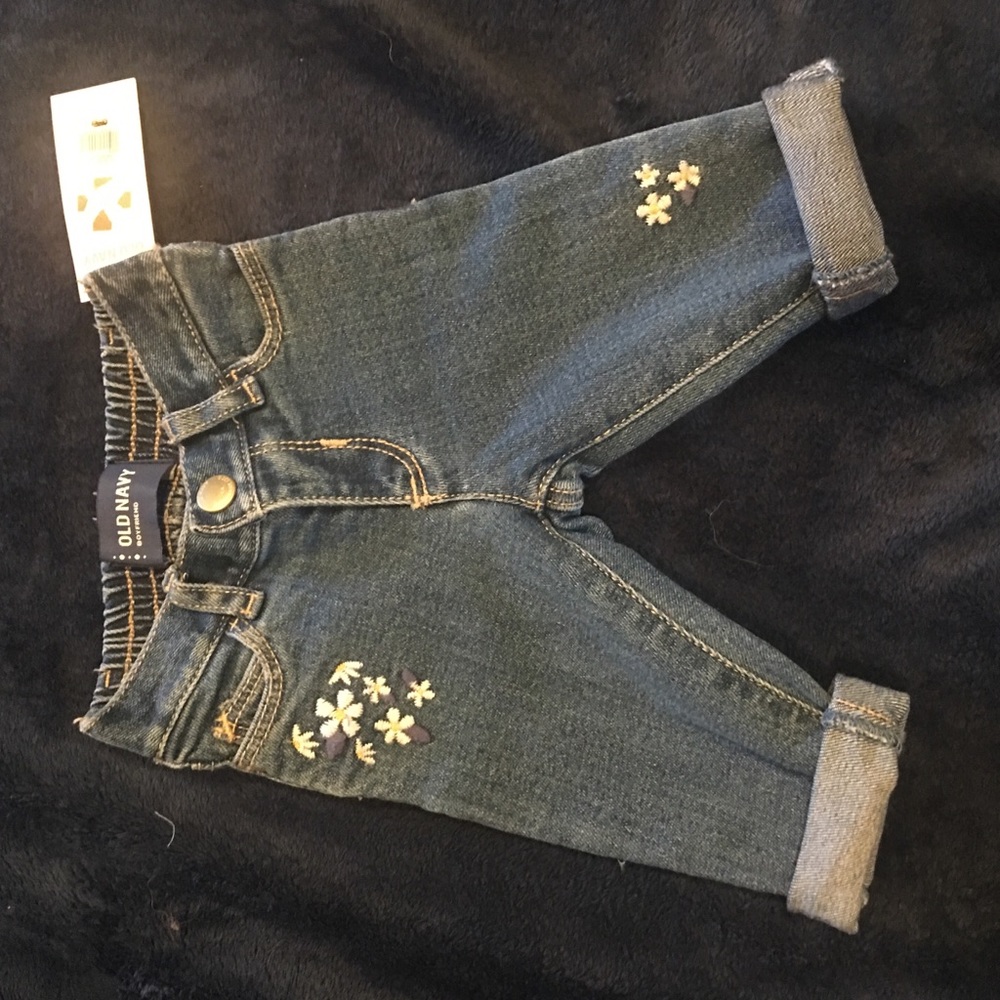 Old Navy baby jeans  medium blue NWT